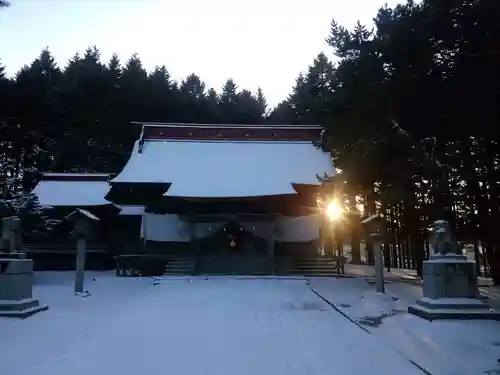 網走神社の本殿