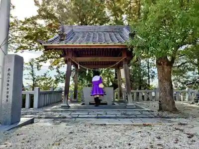 八幡社 (堤町)の手水舎