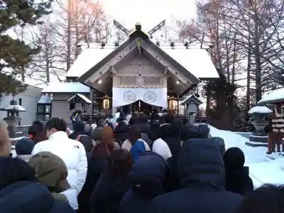 白石神社の初詣