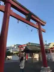 東京羽田 穴守稲荷神社の鳥居