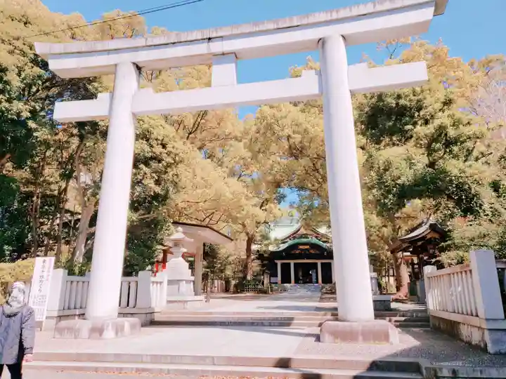 王子神社の鳥居