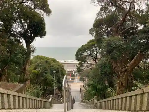 大洗磯前神社の景色