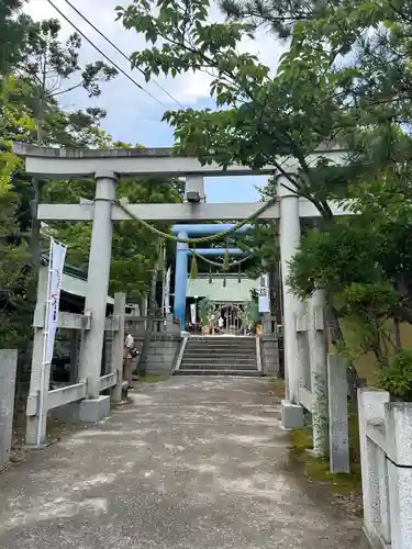 小名浜諏訪神社 ～海の鎮守様～の鳥居