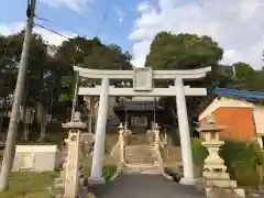 神吉八幡神社の鳥居