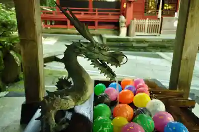 富士山東口本宮 冨士浅間神社の手水舎