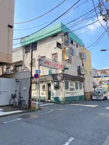 花園神社の周辺