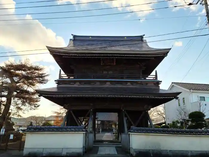 蓮家寺の山門