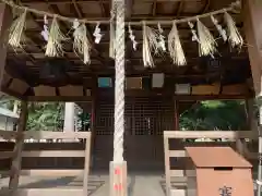 神明神社の本殿