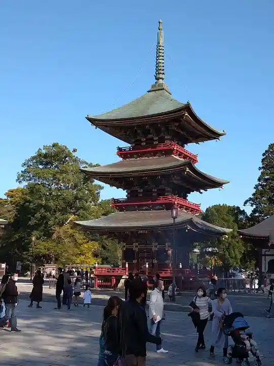 成田山新勝寺の塔