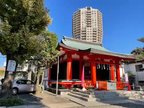 麻布氷川神社の本殿・本堂