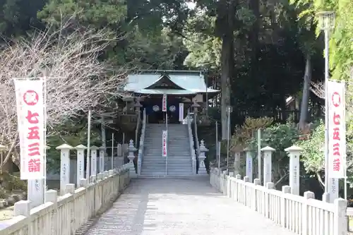 白山神社の景色