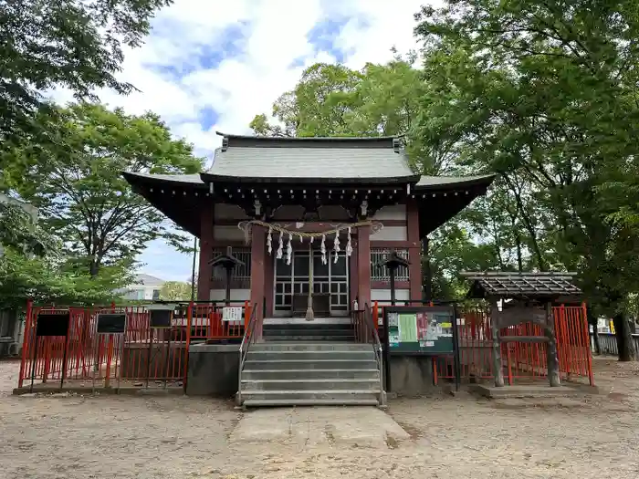 青渭神社の本殿