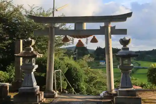 長屋神社の鳥居