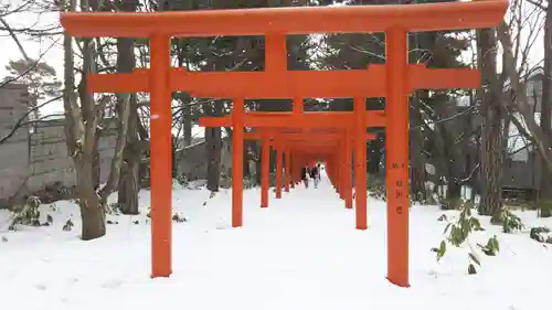 札幌伏見稲荷神社の鳥居