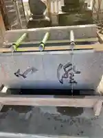 伊勢崎神社の手水舎