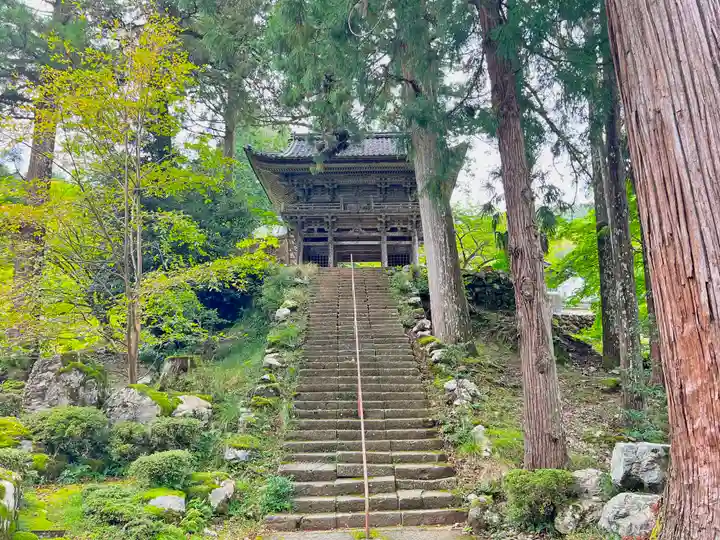 明通寺の山門・神門