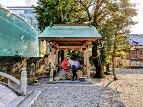 彌都加伎神社の手水舎