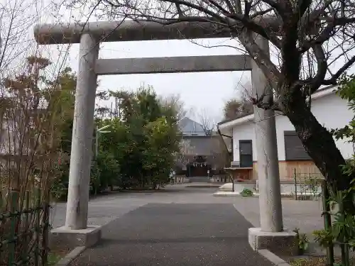 菅原神社（子安天満宮）の鳥居