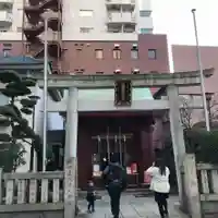 笠間稲荷神社 東京別社の鳥居