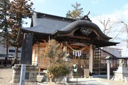 相馬妙見宮初發神社の本殿