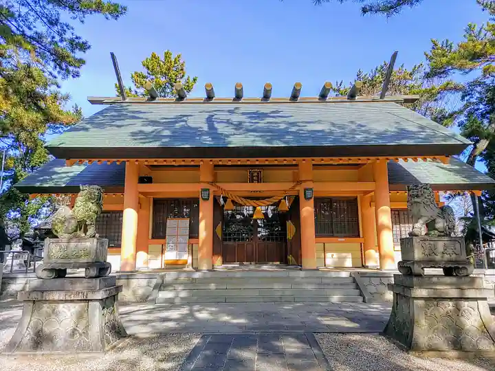 福釜神明神社の本殿・本堂