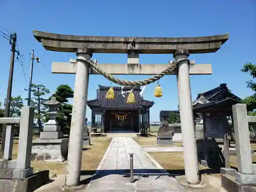 佐野神社の鳥居