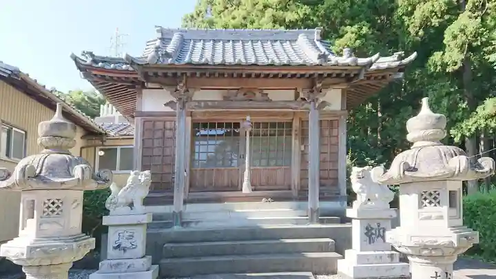 熊沢権現神社の本殿・本堂