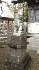 二柱神社の狛犬