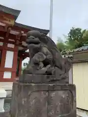 諏訪神社の狛犬