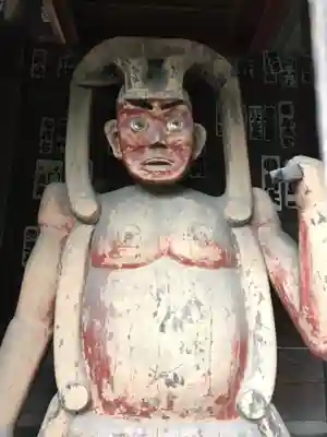 永福寺　童子堂の像