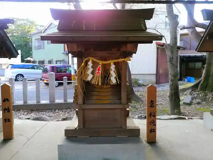神明社(城屋敷神明社)の末社・摂社