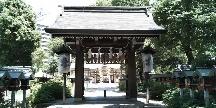 香具波志神社の山門・神門