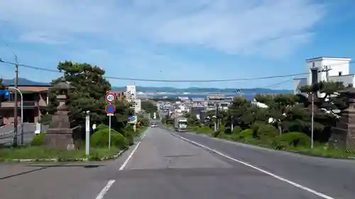 函館護國神社の景色