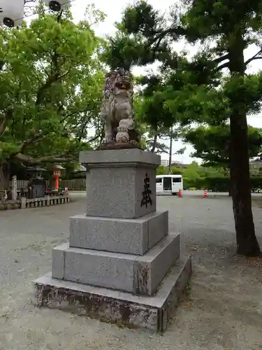 風浪宮の狛犬