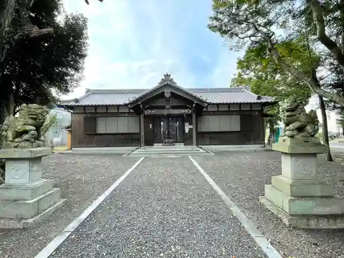 八幡神社の本殿・本堂