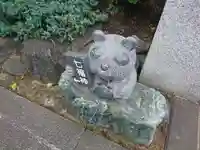 中野沼袋氷川神社の狛犬