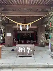 都萬神社の本殿