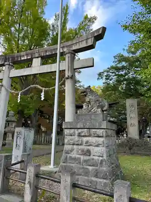 湯福神社の鳥居