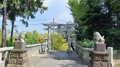 深見神社の鳥居