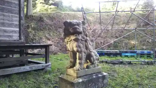 姫神嶽神社の狛犬