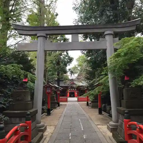 馬橋稲荷神社の鳥居