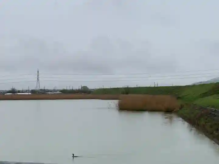 岩岡神社の周辺