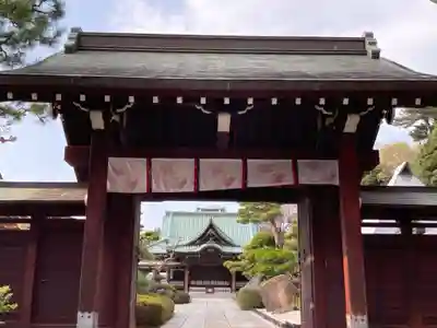 大坊本行寺の山門・神門