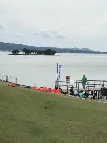 竹生島神社の周辺