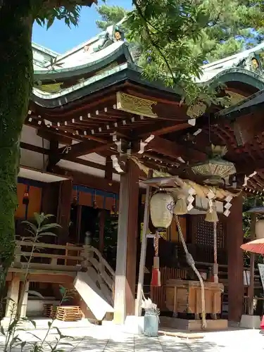 菟橋神社の本殿・本堂