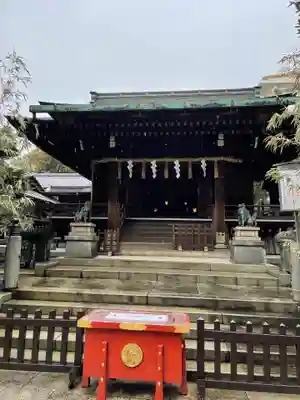 五條天神社の本殿・本堂