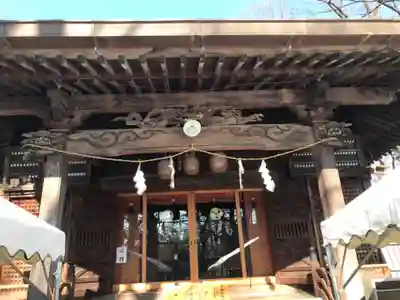丸子山王日枝神社の本殿・本堂