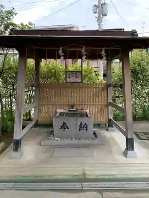 大利神社の手水舎