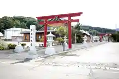 落部八幡宮の鳥居