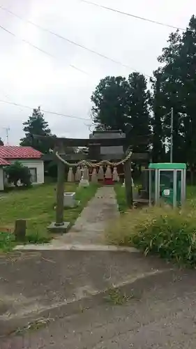 喚山神社の鳥居